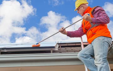 Whelford soft wash roof cleaning